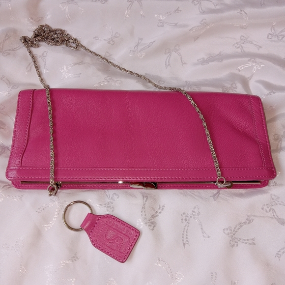 Soprano leather clutch bag - Picture 5 of 7